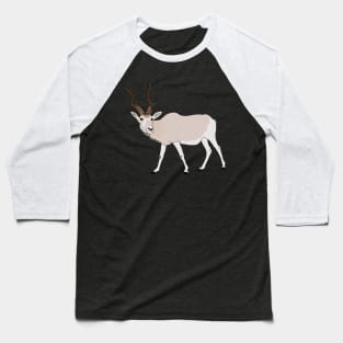 Addax endangered antelope Baseball T-Shirt